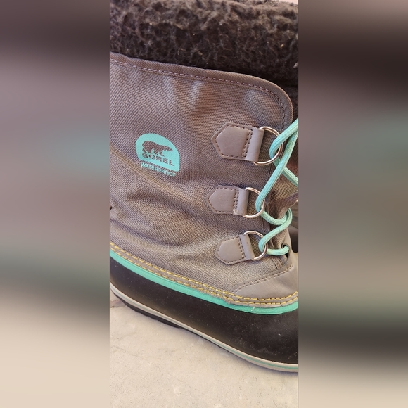 Sorel Carnival Tall Lace Up Waterproof Winter Warm Boots - Picture 2 of 5